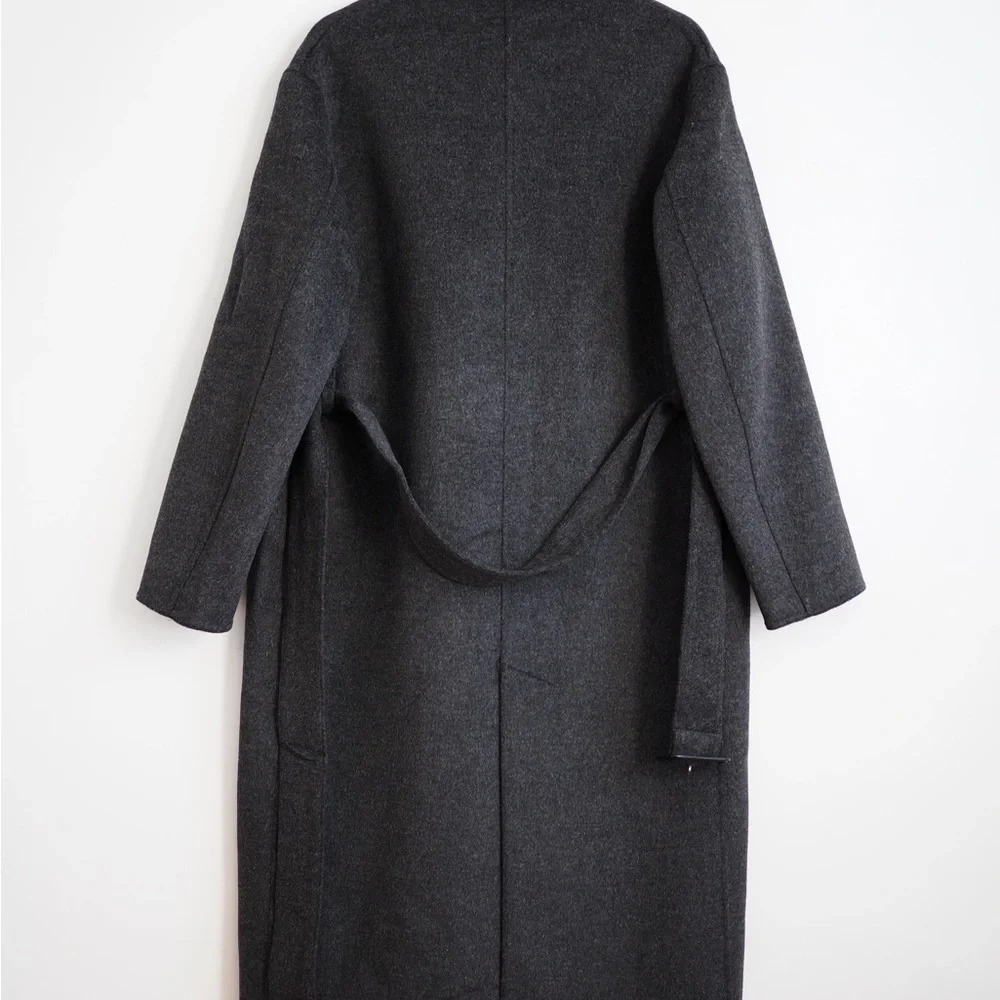 JW Anderson premium wool Uniqlo double face oversized coat - Picture 5 of 12